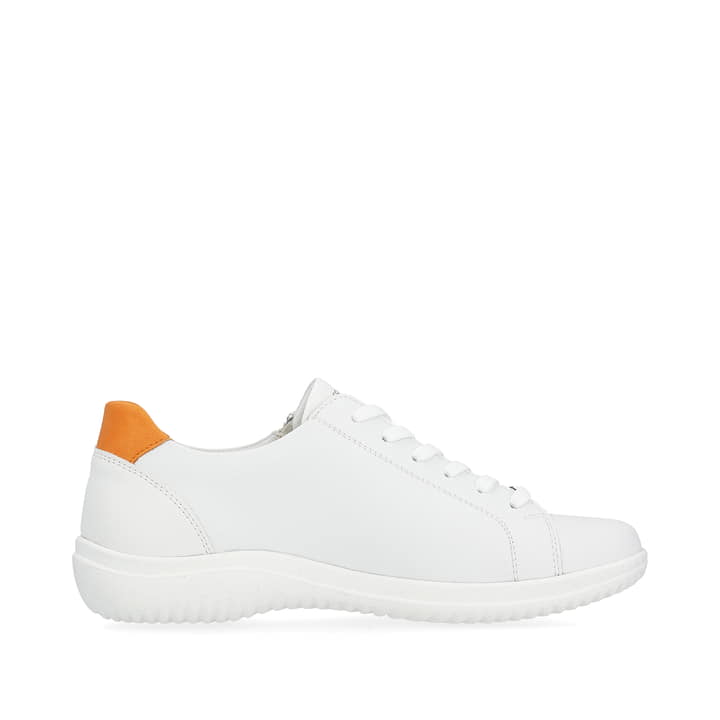 Remonte Artikelnummer D1E01-81 remonte Damen Schnürschuhe reinweiß-glutorange Im Verkauf