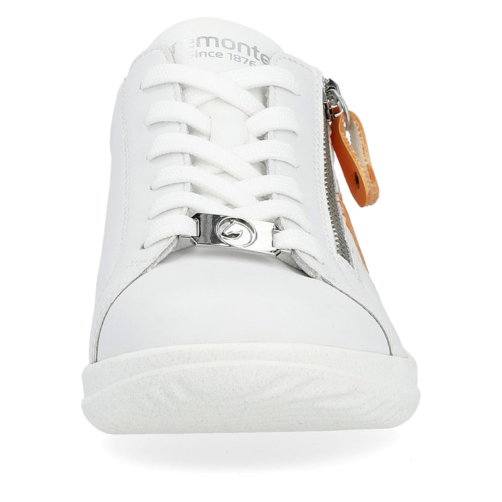 Remonte Artikelnummer D1E01-81 remonte Damen Schnürschuhe reinweiß-glutorange Im Verkauf