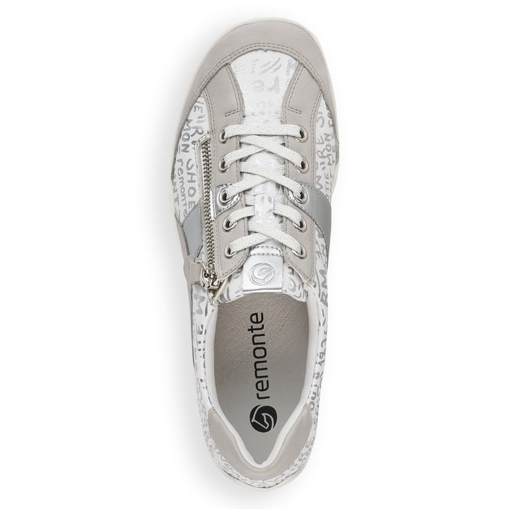 Remonte Artikelnummer R3403-80 remonte Damen Schnürschuhe mondgrau-metallic Rabatte dieses Monats