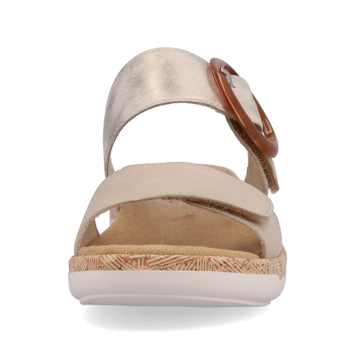 Remonte Artikelnummer R6858-60 remonte Damen Pantoletten champagner-beige Outlet
