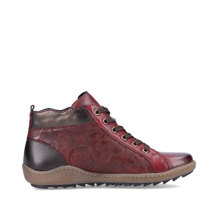 Remonte Artikelnummer R1467-35 remonte Damen Schnürschuhe himbeerrot im Angebot