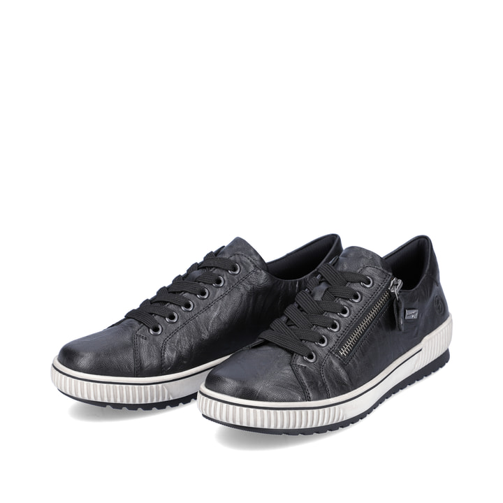 Remonte Artikelnummer D0700-00 remonte Damen Schnürschuhe asphaltschwarz