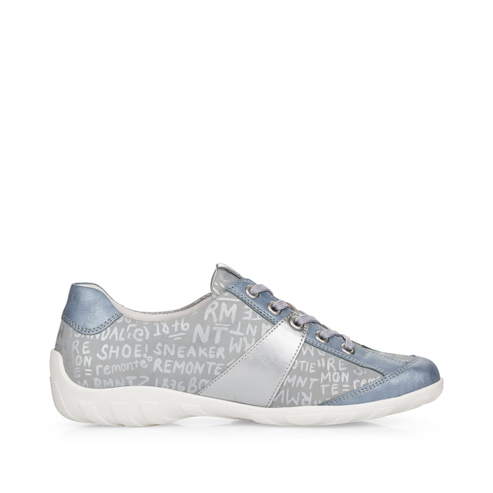 Remonte Artikelnummer R3403-14 remonte Damen Schnürschuhe himmelblau-metallic Blitzverkäufe