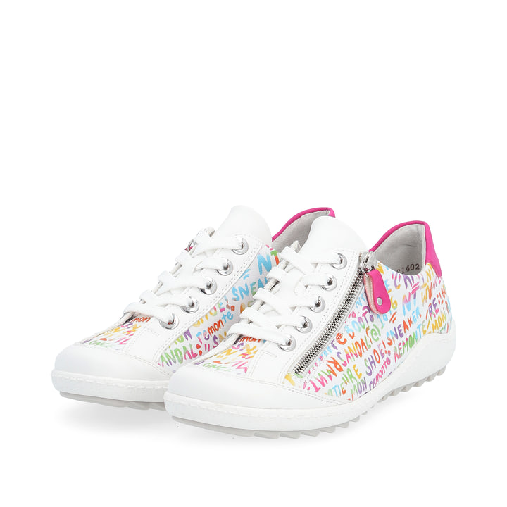 Remonte Artikelnummer R1402-80 remonte Damen Schnürschuhe multicolor-pink