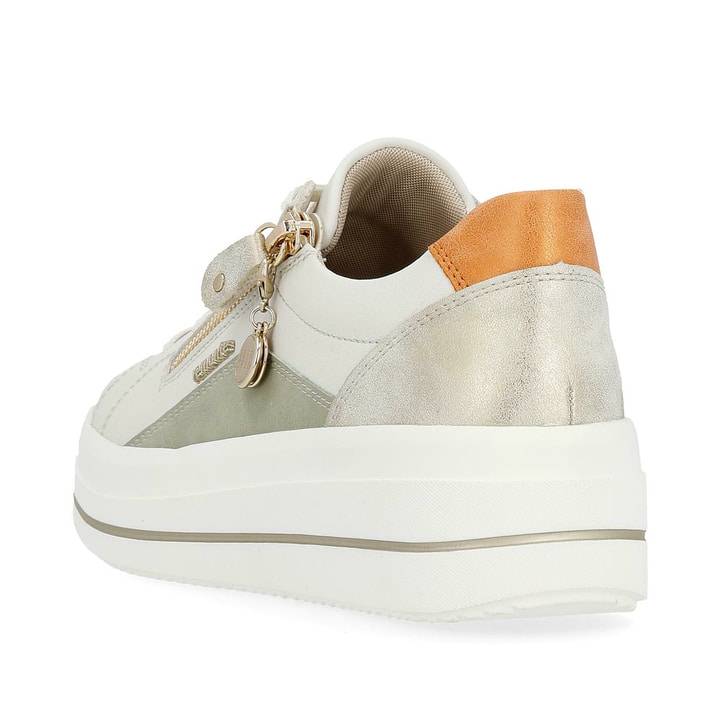 Remonte Artikelnummer D1C01-81 remonte Damen Sneaker cremeweiß-metallic Saisonschlussverkauf