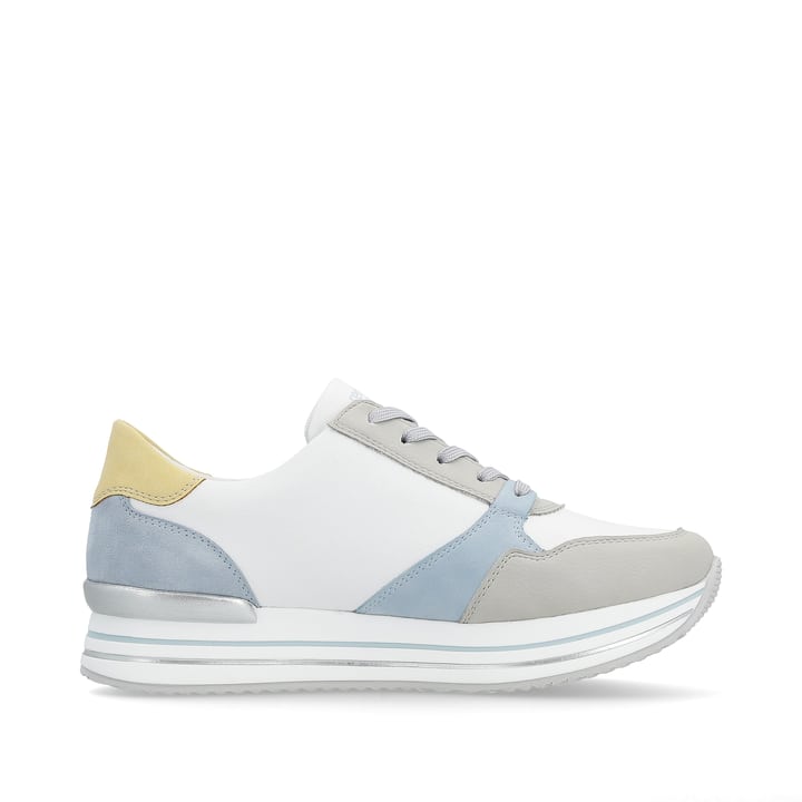Remonte Artikelnummer D1323-81 remonte Damen Sneaker weiß-grau-blau Weihnachtsangebot