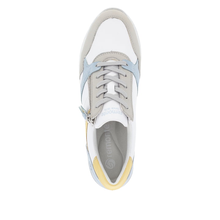 Remonte Artikelnummer D1323-81 remonte Damen Sneaker weiß-grau-blau Weihnachtsangebot