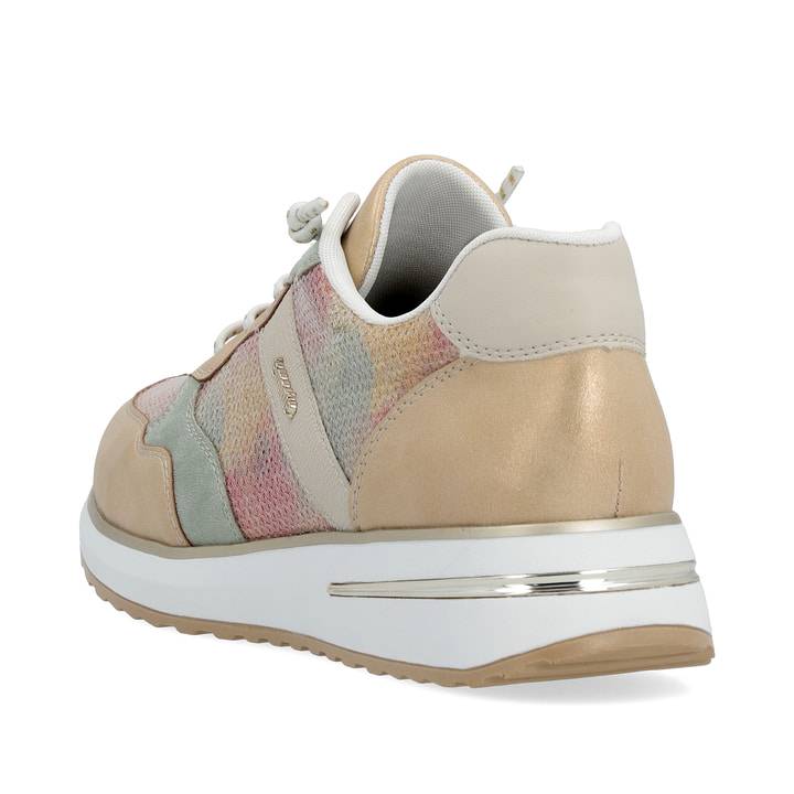 Remonte Artikelnummer D1G01-90 remonte Damen Sneaker regenbogenfarbig-sandbeige Vatertagsangebot