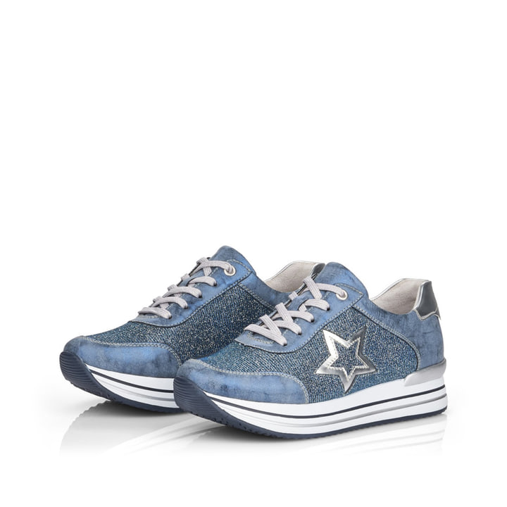 Remonte Artikelnummer D1304-14 remonte Damen Sneaker jeansblau Jubiläumsangebot