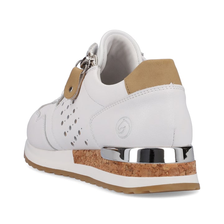 Remonte Artikelnummer R2536-80 remonte Damen Sneaker reinweiß-braunbeige Zeitlich begrenztes Angebot