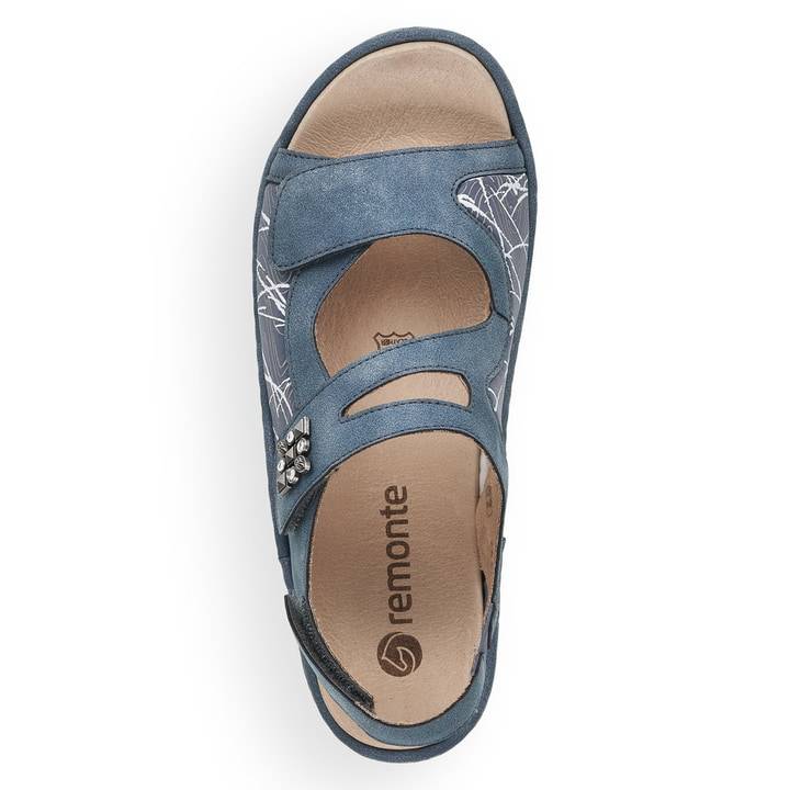 Remonte Artikelnummer D7647-16 remonte Damen Riemchensandalen jeansblau Neuheiten