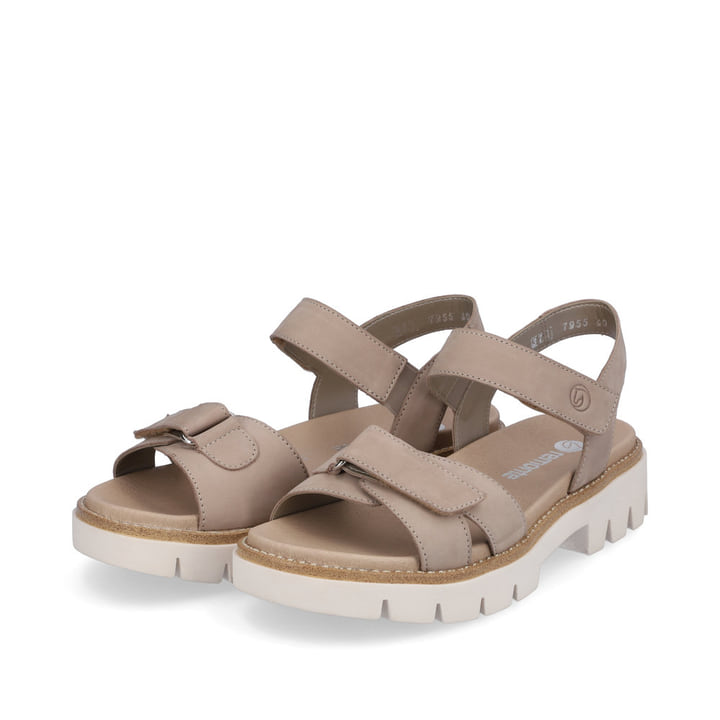 Remonte Artikelnummer D7955-40 remonte Damen Riemchensandalen mondgrau Räumungsverkauf