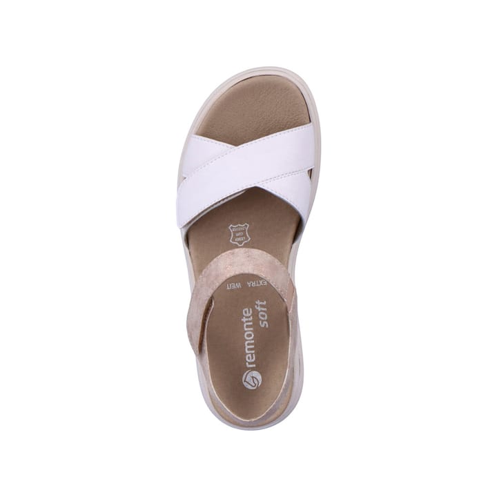 Remonte Artikelnummer D0L52-31 remonte Damen Riemchensandalen rosa-metallic-altweiß Tiefpreis