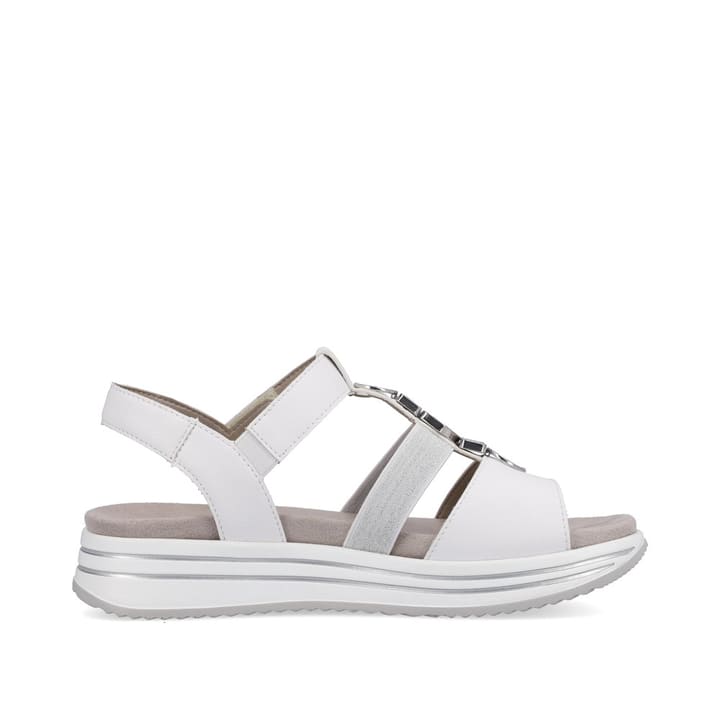 Remonte Artikelnummer R2962-80 remonte Damen Riemchensandalen edelweiß-mondgrau Super Sparpreis