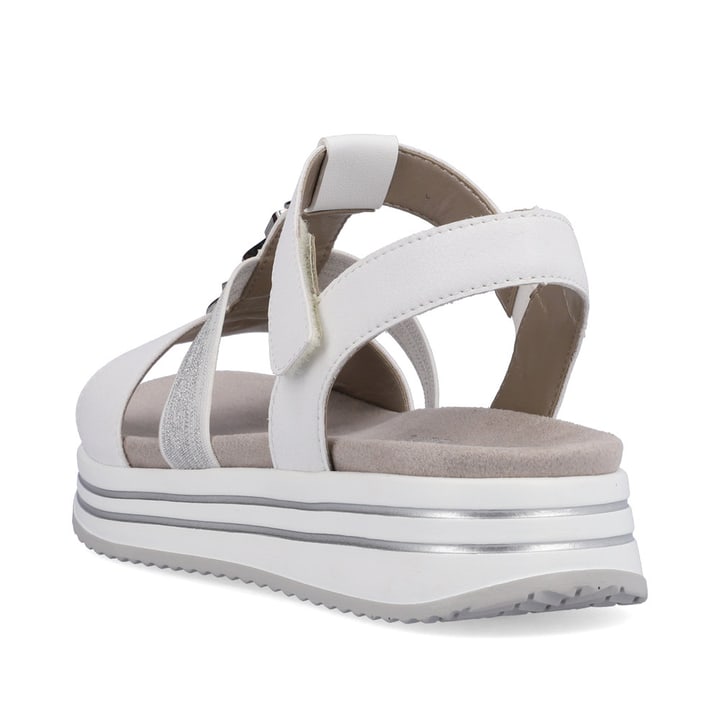 Remonte Artikelnummer R2962-80 remonte Damen Riemchensandalen edelweiß-mondgrau Super Sparpreis