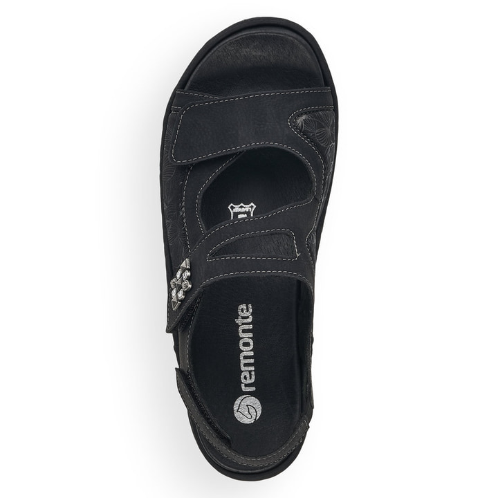 Remonte Artikelnummer D7647-01 remonte Damen Riemchensandalen tiefschwarz Wochenangebot