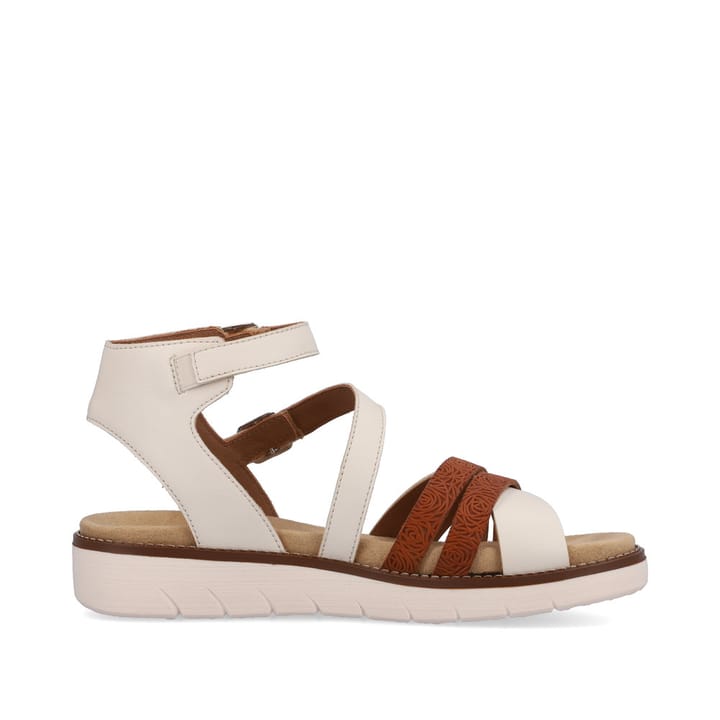 Remonte Artikelnummer D2045-60 remonte Damen Riemchensandalen hellbeige-nussbraun Letzte 3 Tage
