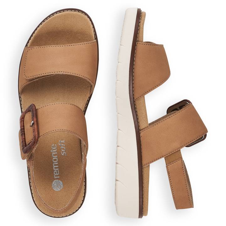 Remonte Artikelnummer D2067-60 remonte Damen Riemchensandalen nussbraun Bis zu 50% Rabatt