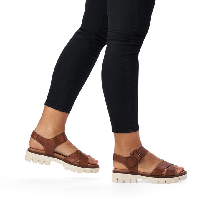 Remonte Artikelnummer D7950-24 remonte Damen Riemchensandalen schokobraun Vierteljährliche Förderung