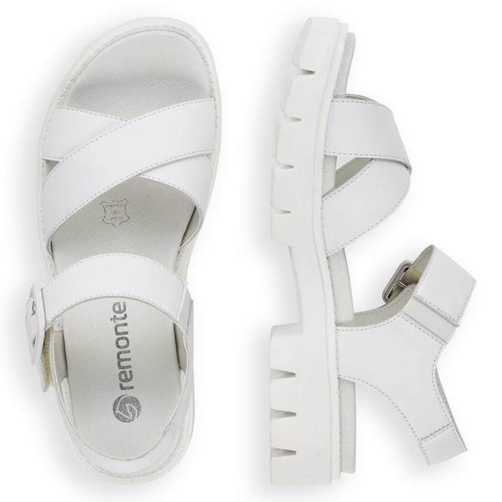 Remonte Artikelnummer D7950-80 remonte Damen Riemchensandalen kristallweiß Nur noch ein Tag übrig
