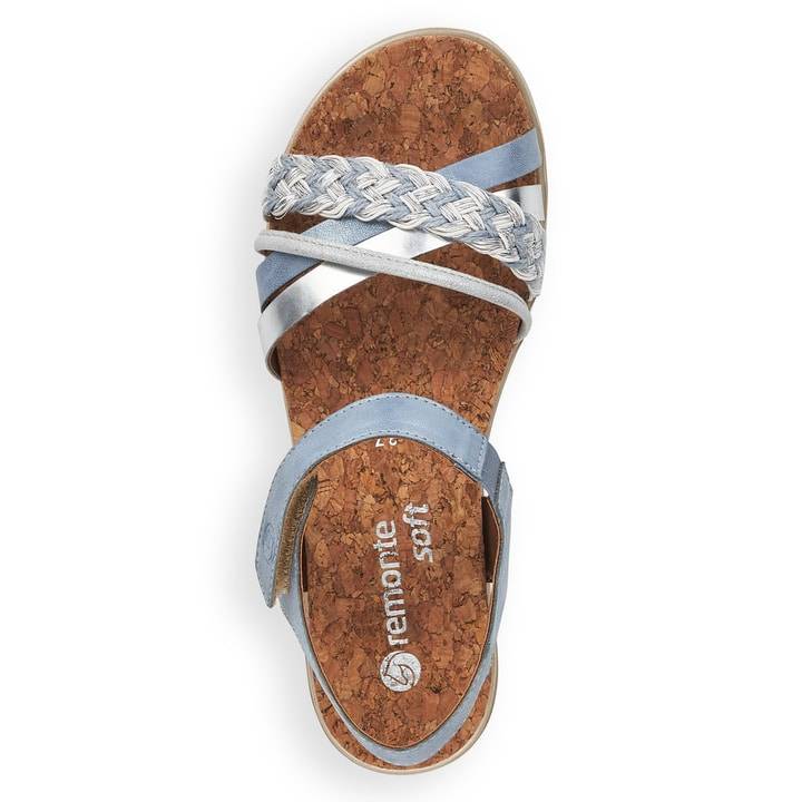 Remonte Artikelnummer D4064-12 remonte Damen Riemchensandalen himmelblau Super Rabatt