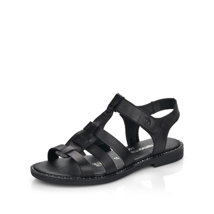 Remonte Artikelnummer D3668-00 remonte Damen Riemchensandalen tiefschwarz 50% Rabatt mit kostenlosem Versand