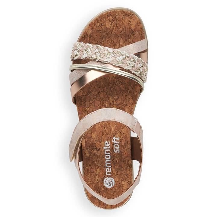 Remonte Artikelnummer D4064-31 remonte Damen Riemchensandalen puderrosa Kostenloser Versand international