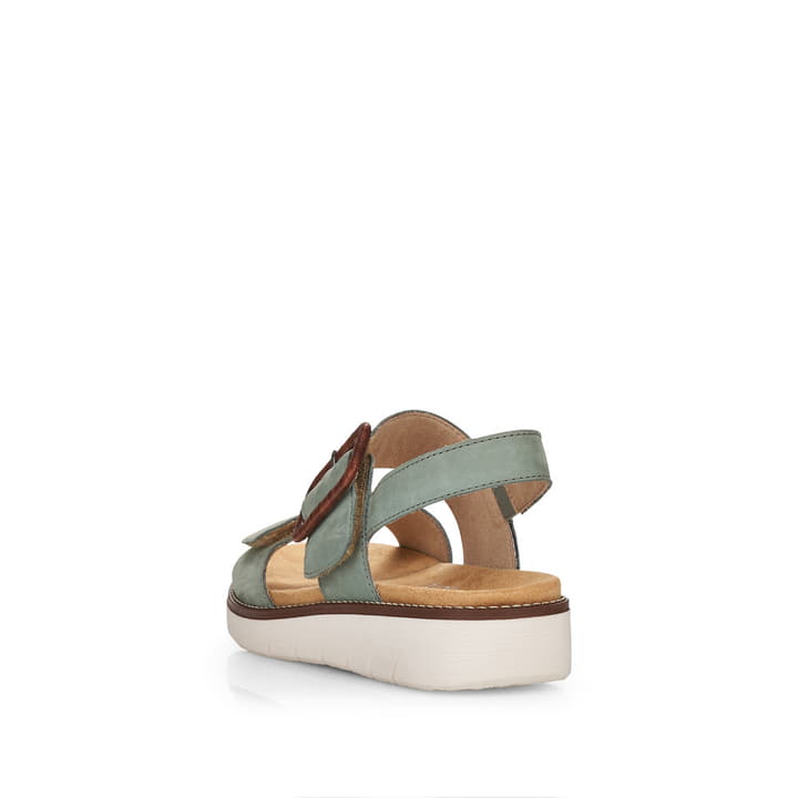 Remonte Artikelnummer D2067-52 remonte Damen Riemchensandalen kaktusgrün Fabrikladen