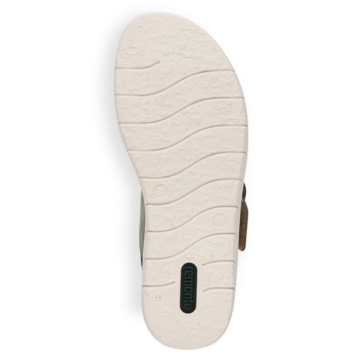 Remonte Artikelnummer D2067-52 remonte Damen Riemchensandalen kaktusgrün Fabrikladen