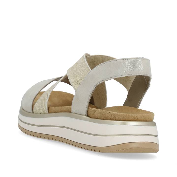Remonte Artikelnummer D1J50-90 remonte Damen Riemchensandalen gold-silbermetallic Black Friday Preise