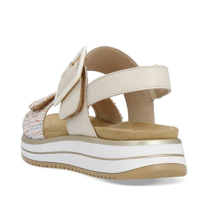 Remonte Artikelnummer D1J53-60 remonte Damen Riemchensandalen vanillebeige-multi 50% Rabatt für begrenzte Zeit