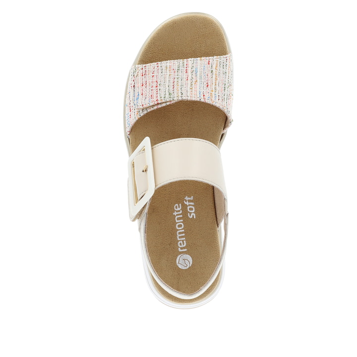 Remonte Artikelnummer D1J53-60 remonte Damen Riemchensandalen vanillebeige-multi 50% Rabatt für begrenzte Zeit