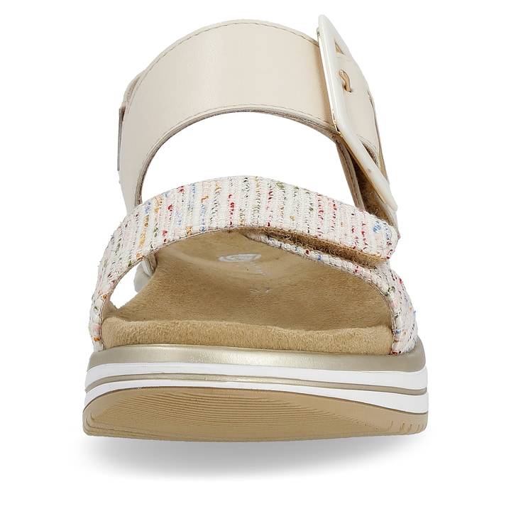 Remonte Artikelnummer D1J53-60 remonte Damen Riemchensandalen vanillebeige-multi 50% Rabatt für begrenzte Zeit