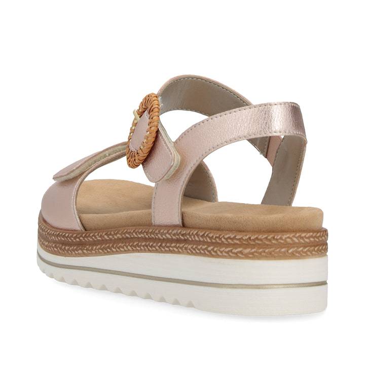 Remonte Artikelnummer D0Q52-31 remonte Damen Riemchensandalen rosa-metallic Rabatte dieses Monats