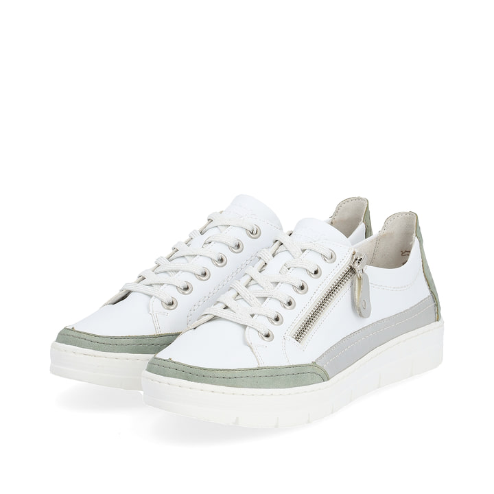 Remonte Artikelnummer D5826-80 remonte Damen Sneaker reinweiß-khakigrün