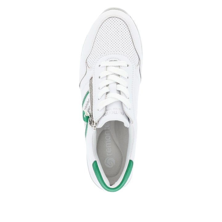 Remonte Artikelnummer D1318-82 remonte Damen Sneaker brilliantweiß-smaragdgrün Hotsell