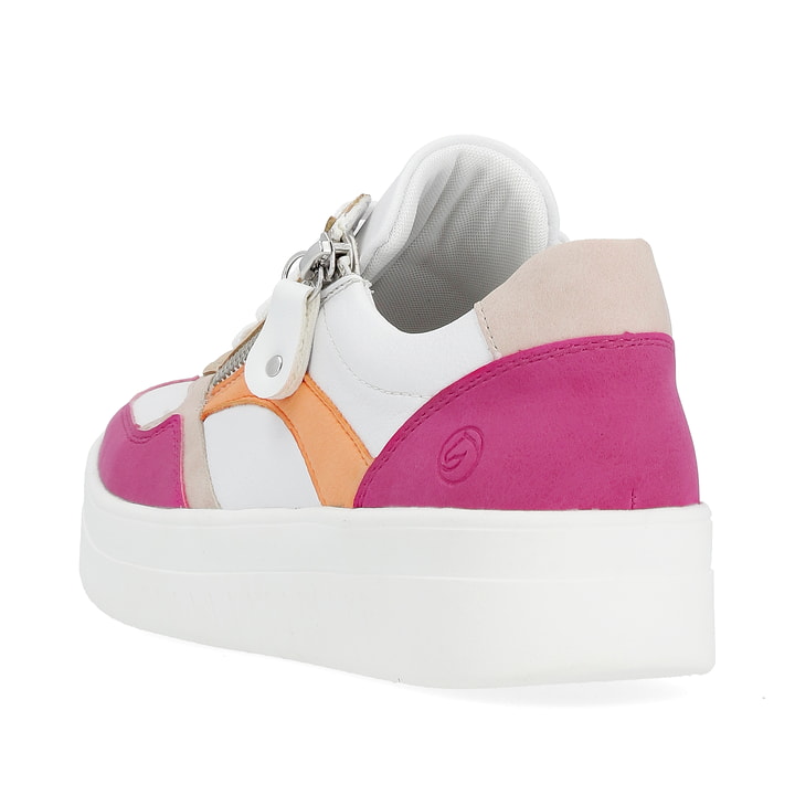 Remonte Artikelnummer D0J01-84 remonte Damen Sneaker weiß-pink-orange Rabatt