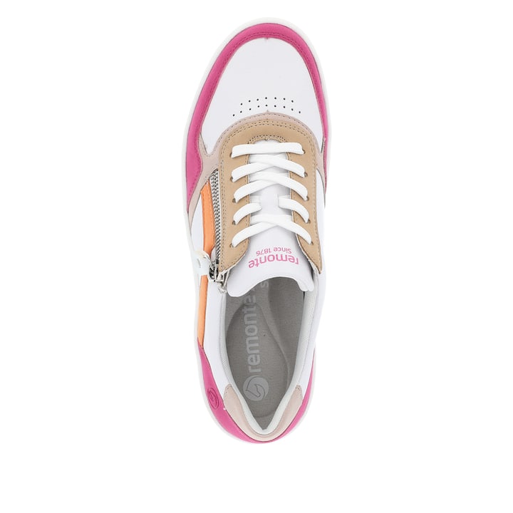 Remonte Artikelnummer D0J01-84 remonte Damen Sneaker weiß-pink-orange Rabatt