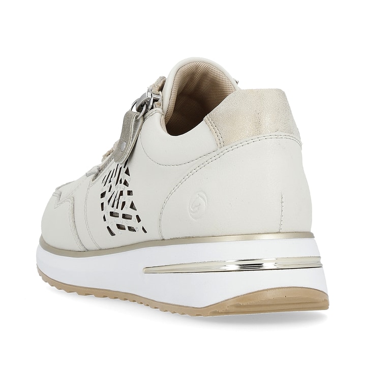 Remonte Artikelnummer D1G00-81 remonte Damen Sneaker cremeweiß-beigemetallic Günstig kaufen