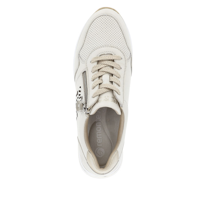 Remonte Artikelnummer D1G00-81 remonte Damen Sneaker cremeweiß-beigemetallic Günstig kaufen