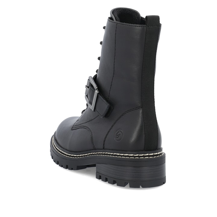 Remonte Artikelnummer D0B78-01 remonte Damen Biker Boots nachtschwarz Exklusivangebot