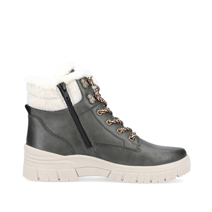 Remonte Artikelnummer D0E71-52 remonte Damen Schnürstiefel grüngrau Preisnachlass