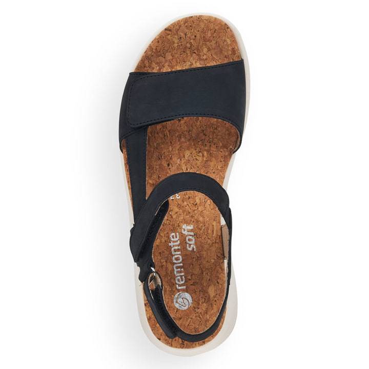 Remonte Artikelnummer D9551-14 remonte Damen Keilsandaletten marineblau Vatertagsangebot