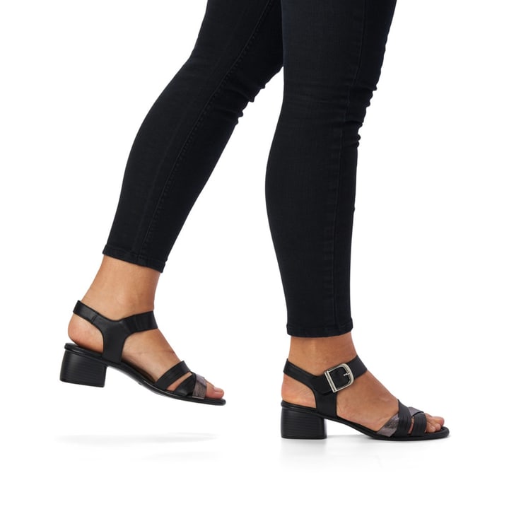 Remonte Artikelnummer R8766-00 remonte Damen Riemchensandaletten tiefschwarz Valentinstagsangebot