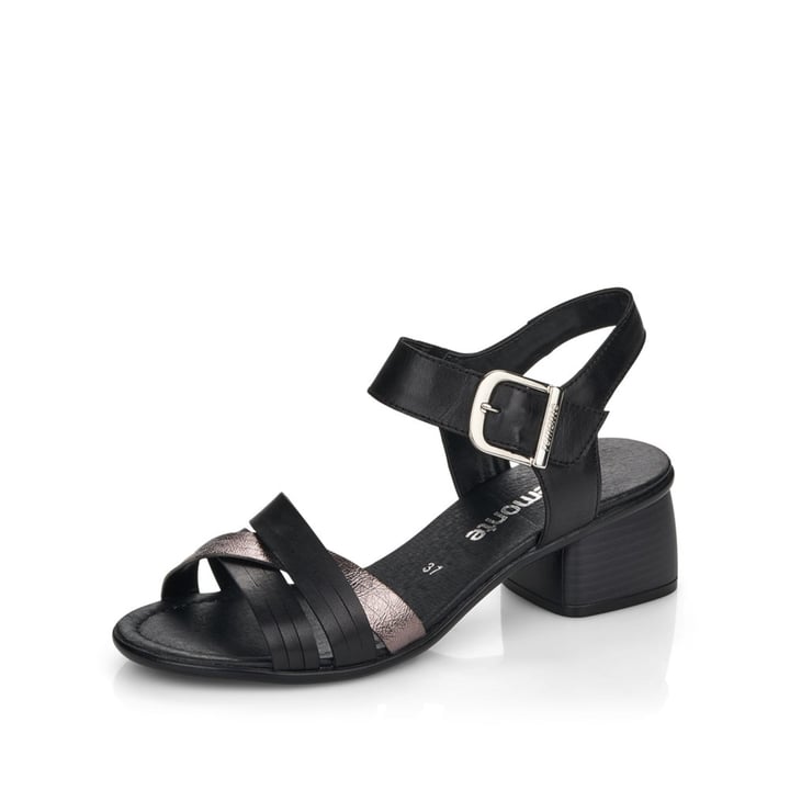 Remonte Artikelnummer R8766-00 remonte Damen Riemchensandaletten tiefschwarz Valentinstagsangebot