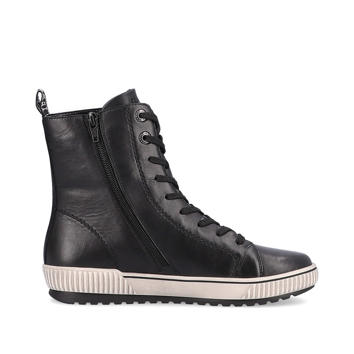 Remonte Artikelnummer D0774-01 remonte Damen Schnürstiefel tiefschwarz Jubiläumsangebot