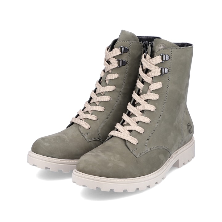 Remonte Artikelnummer D8479-54 remonte Damen Schnürstiefel khakigrün Lagerräumung