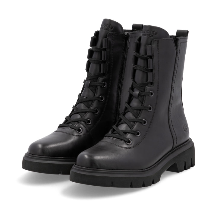 Remonte Artikelnummer D1W76-00 remonte Damen Schnürstiefel nachtschwarz Online Outlet
