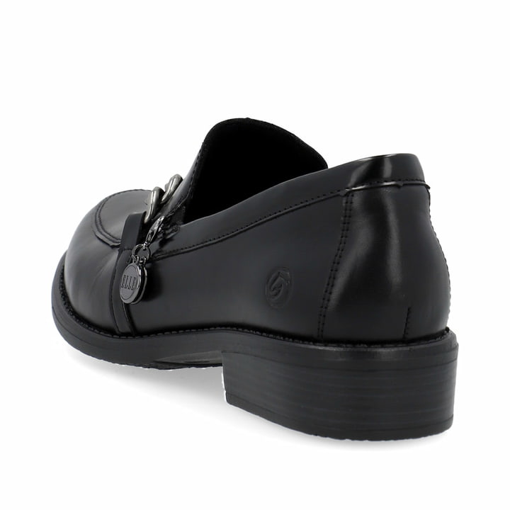 Remonte Artikelnummer D0F03-01 remonte Damen Loafers glanzschwarz Kauf eins, bekomm eins gratis