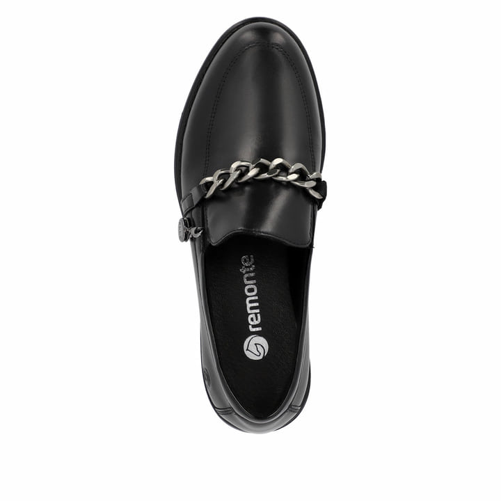 Remonte Artikelnummer D0F03-01 remonte Damen Loafers glanzschwarz Kauf eins, bekomm eins gratis